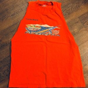 Cocoa Beach Florida cutoff Tee